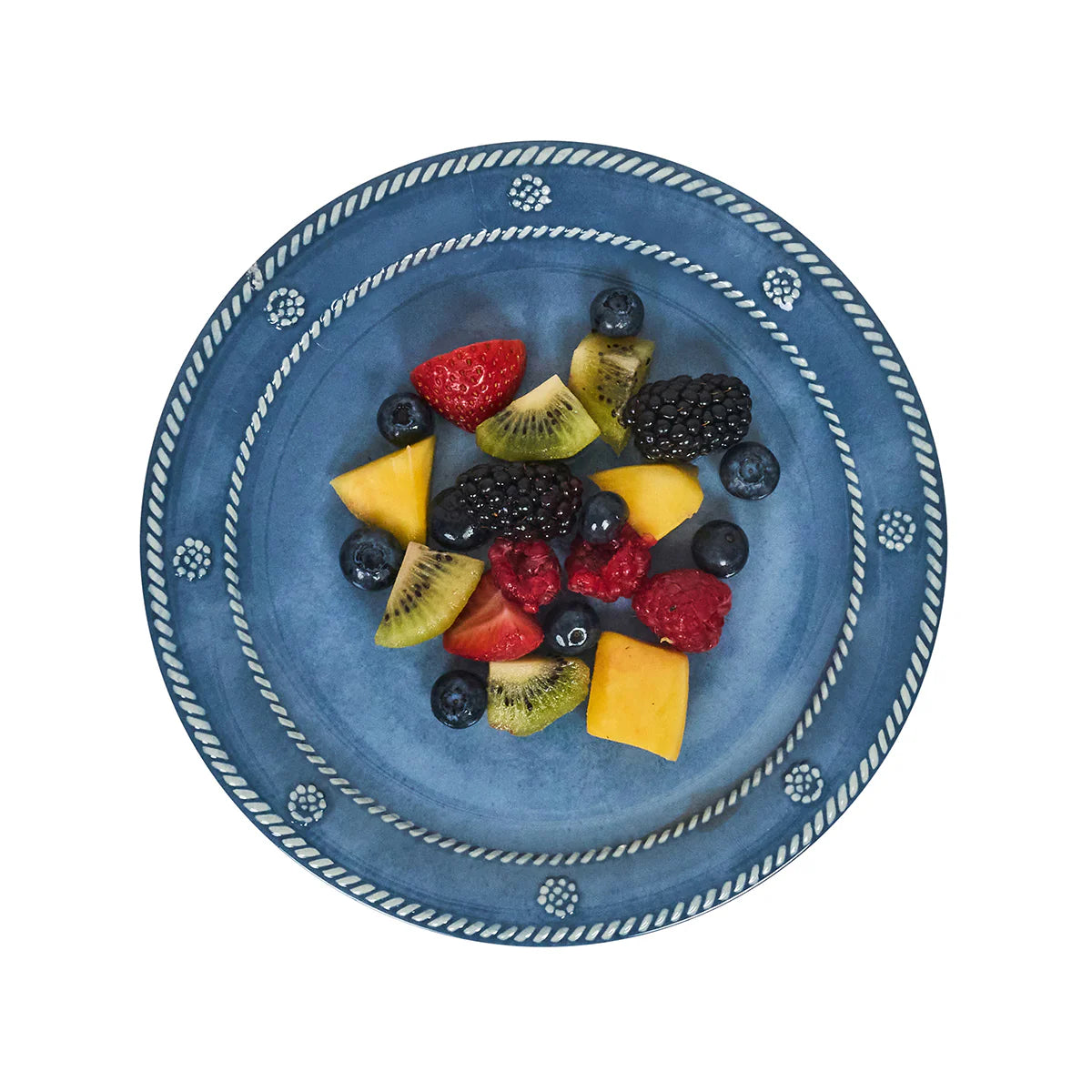 Juliska Berry & Thread Melamine Dessert/Salad Plate, Ocean