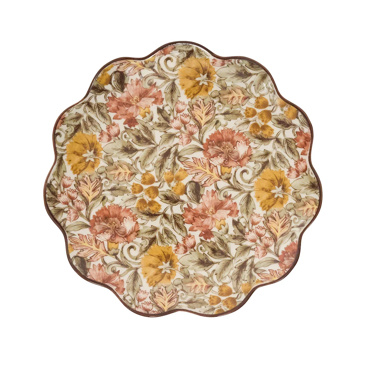 Juliska Willa Dessert/Salad Plate, Amber
