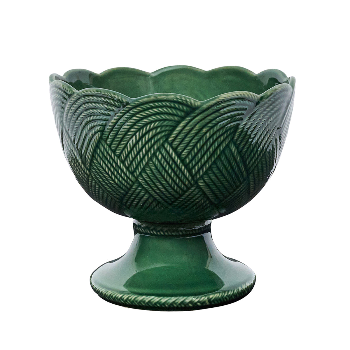 Juliska Le Panier Mystic Knot Footed Bowl, Basil