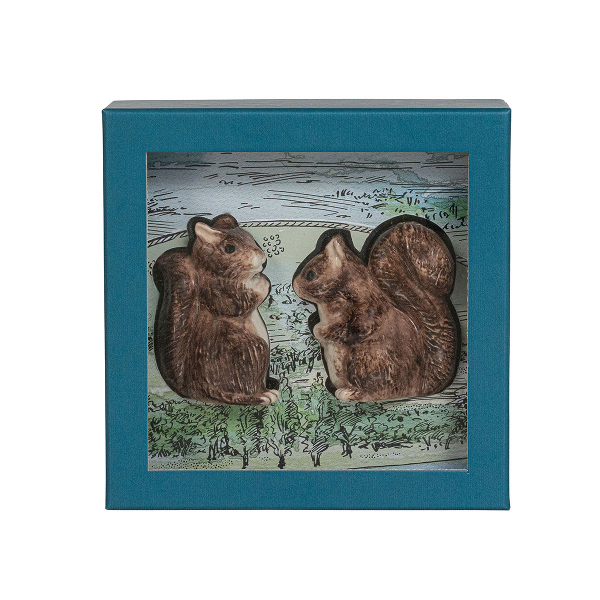 Juliska Squirrel Salt and Pepper Shakers