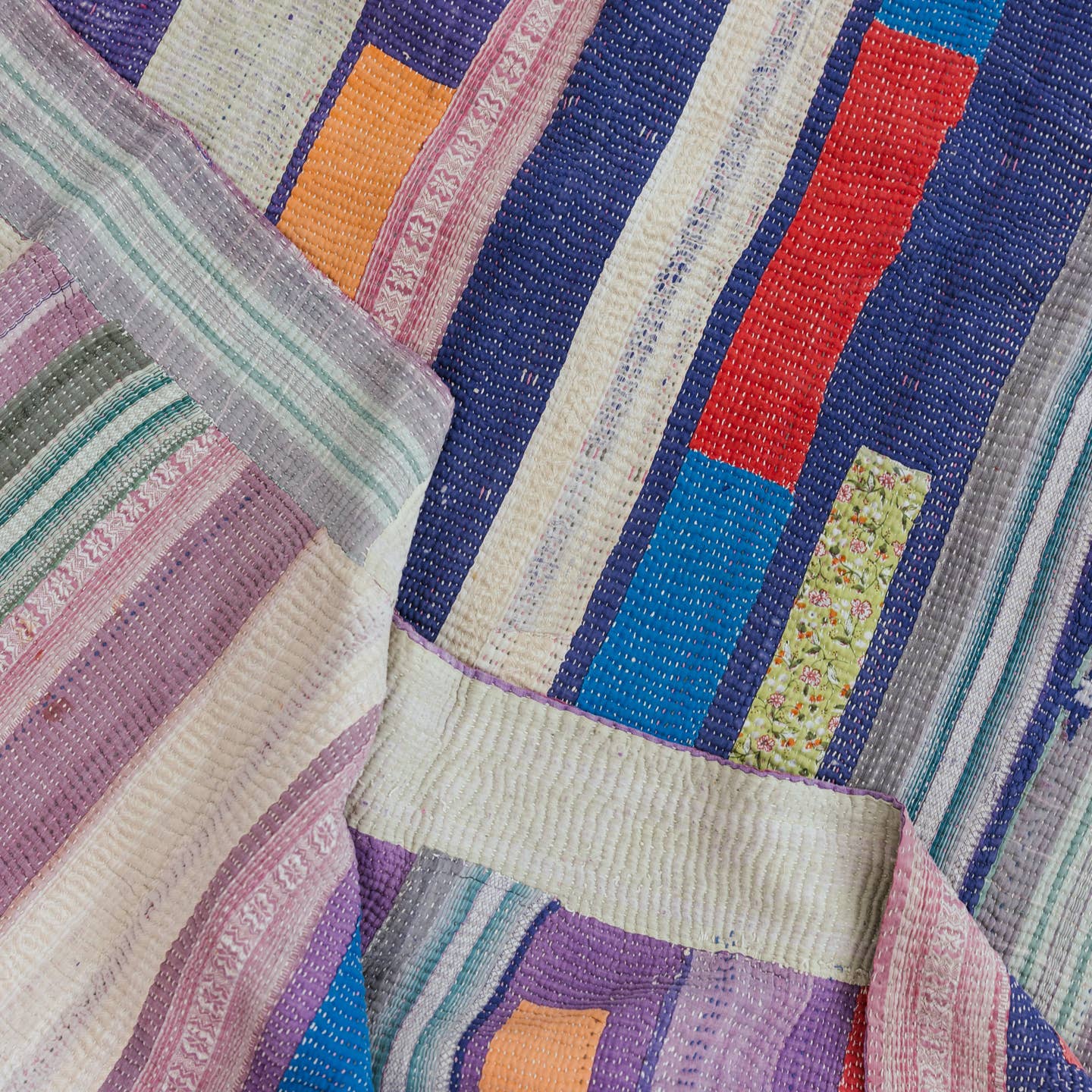 Kane Vintage Kantha Quilt