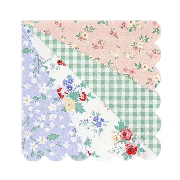 Meri Meri Patchwork Small Napkins