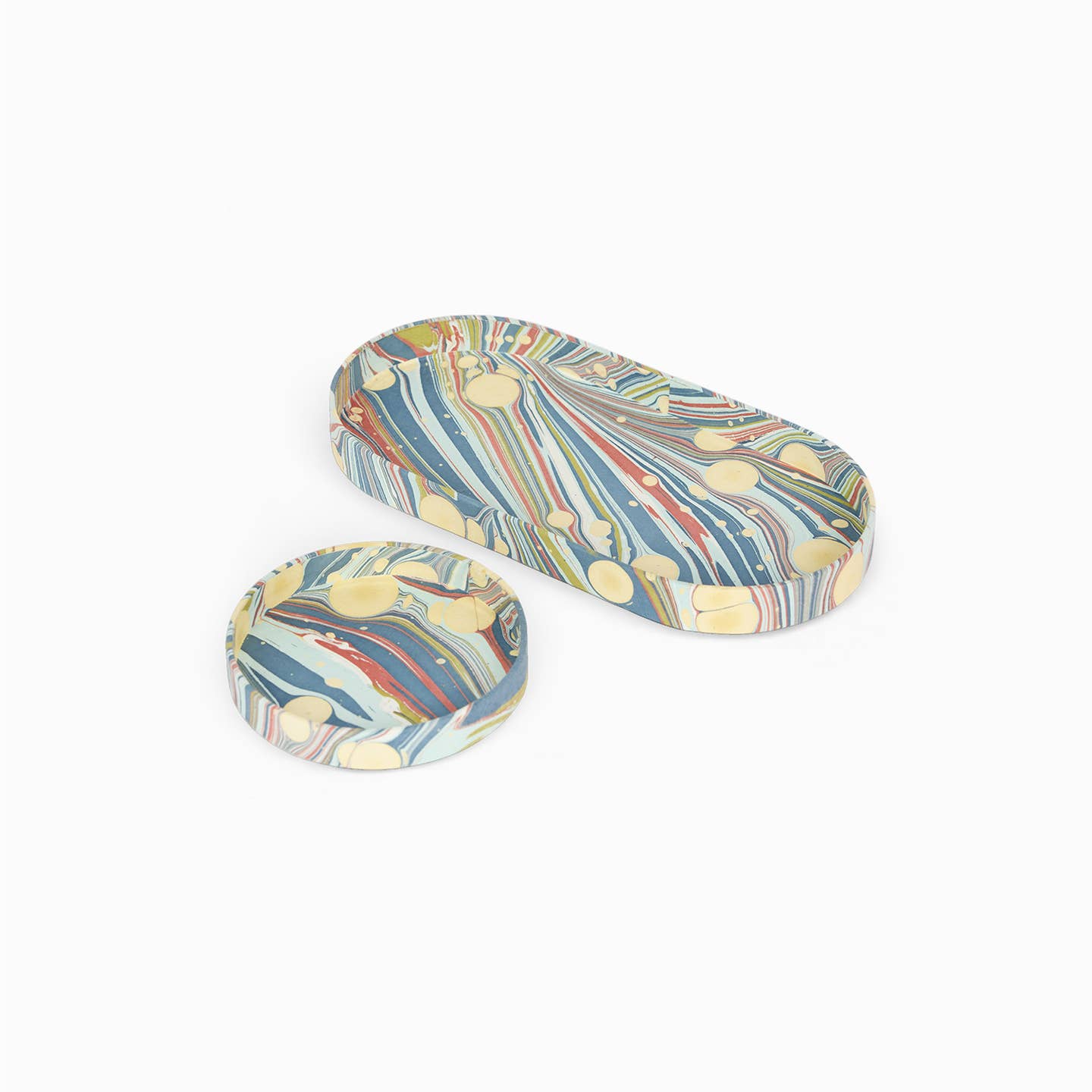 Asten Sea Splatter Trays, Set of 2