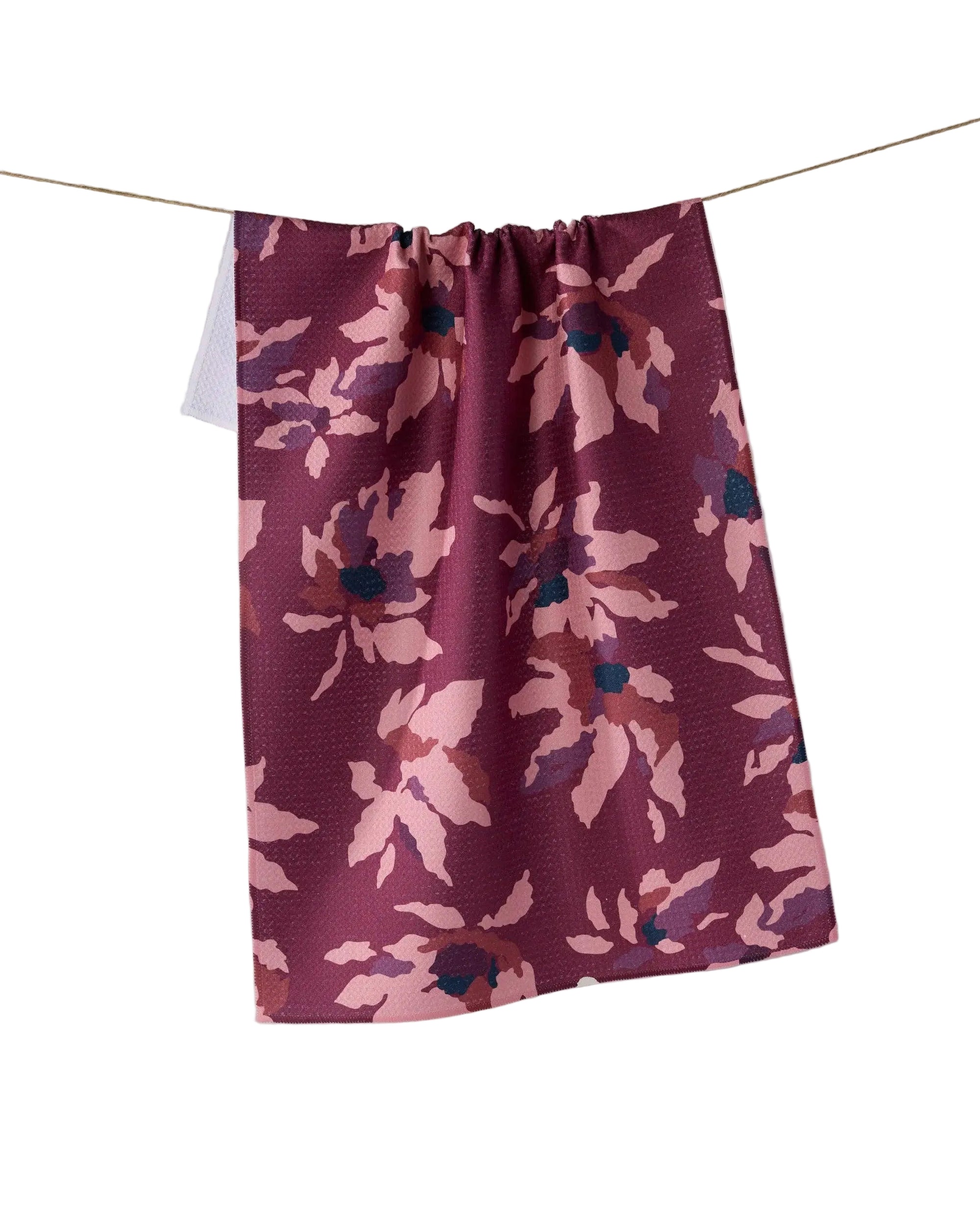 Mulberry Bloom Tea Towel