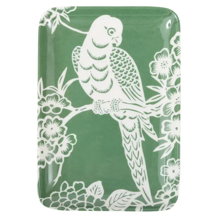 Perky Parrot Valet Tray