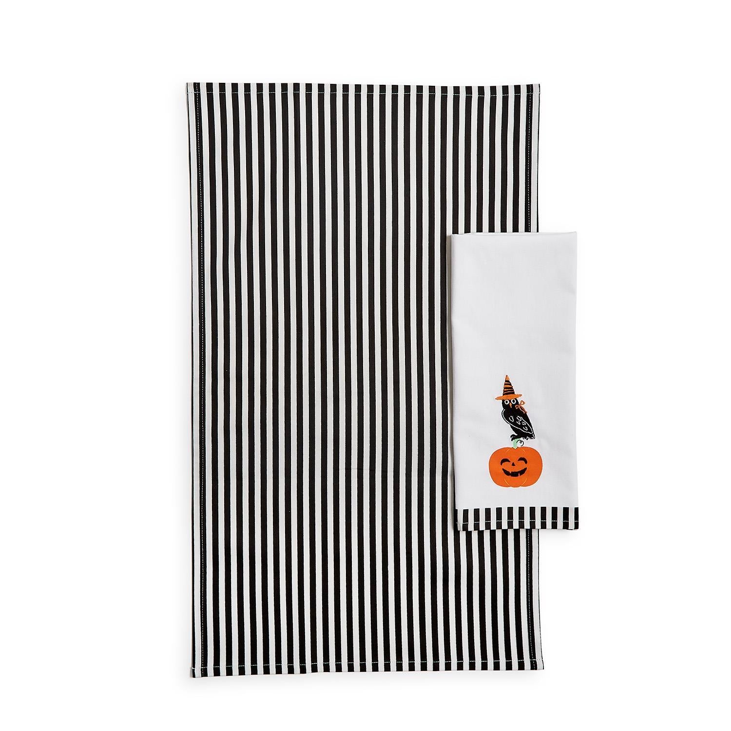 Witchy Owl Dish Towels, Set of 2