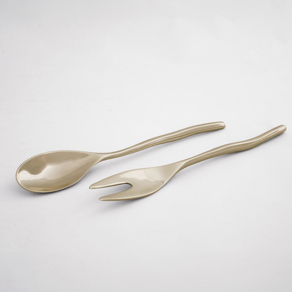 Beatriz Ball Siera Modern Maia Salad Servers