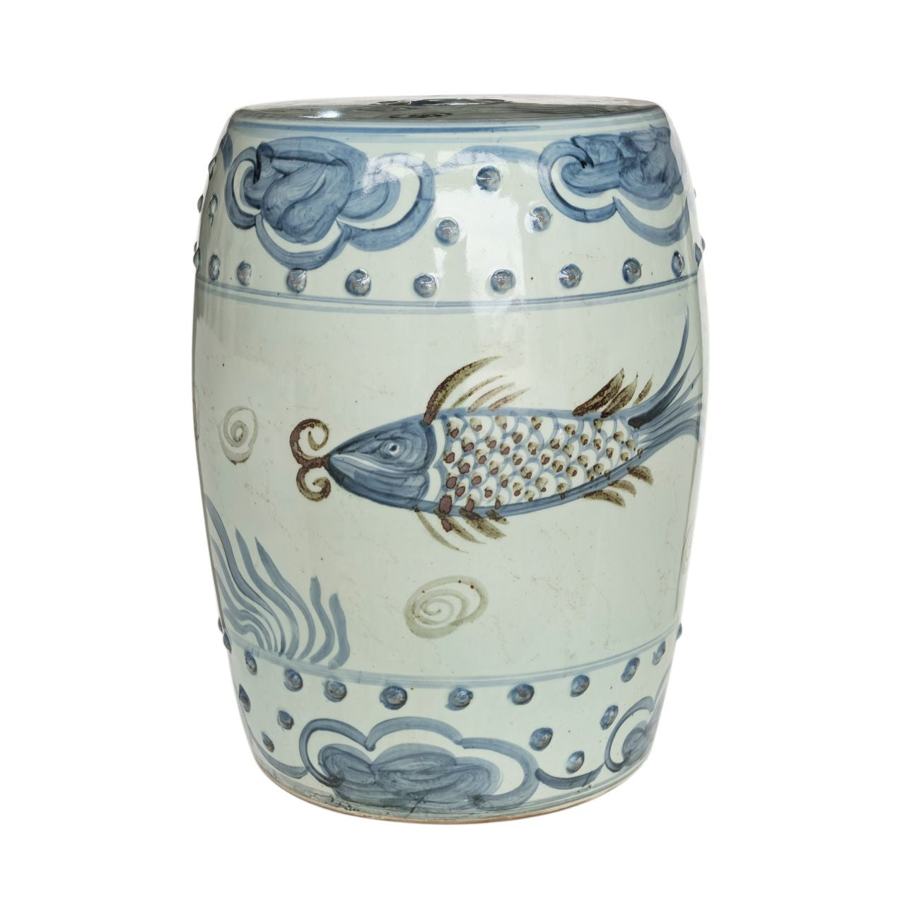 Barclay Butera Couture Splashing Koi Garden Stool