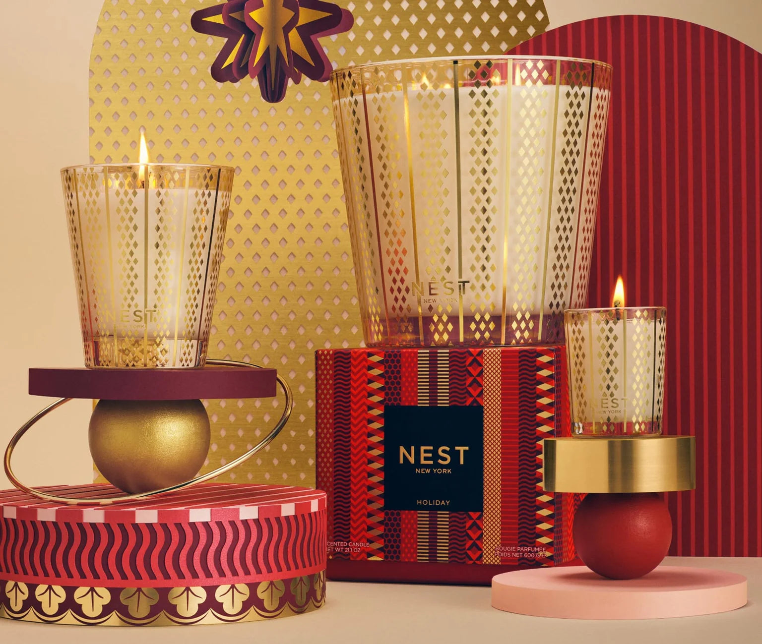 Nest New York Holiday Votive Ornament