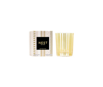 Nest New York candle and packaging on a white background