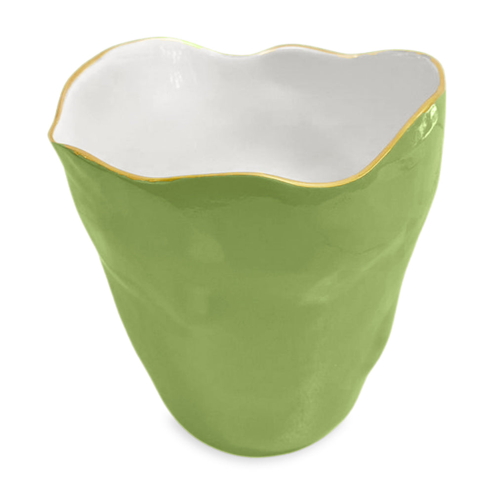 Beatriz Ball Encanto Soho Large Ice Bucket, Green & White