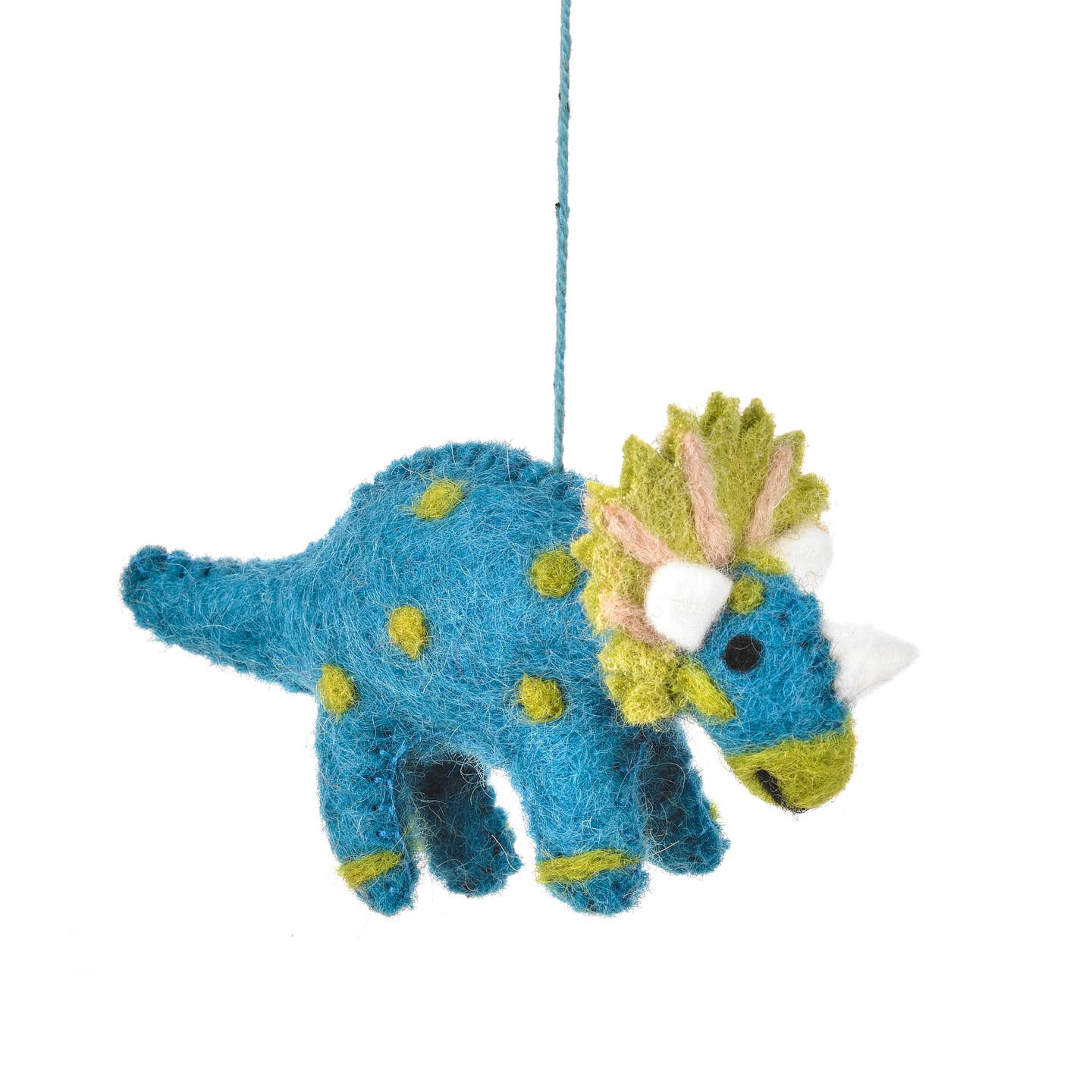 Dina the Dinosaur Felt Ornament