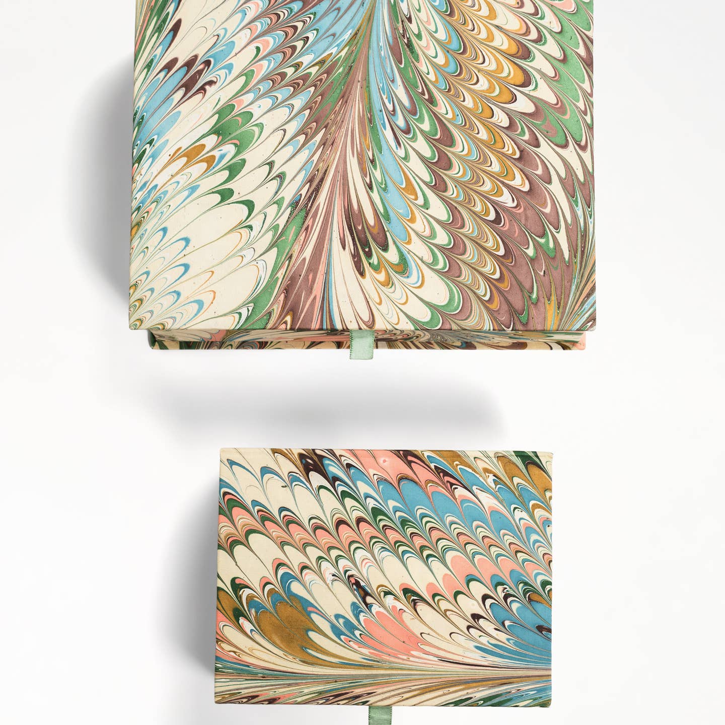 Laine Marbled Boxes, Set of 2