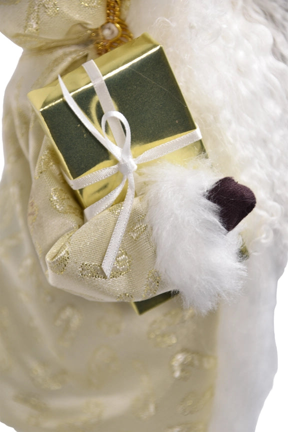 Byers Choice Gold Sparkle Santa
