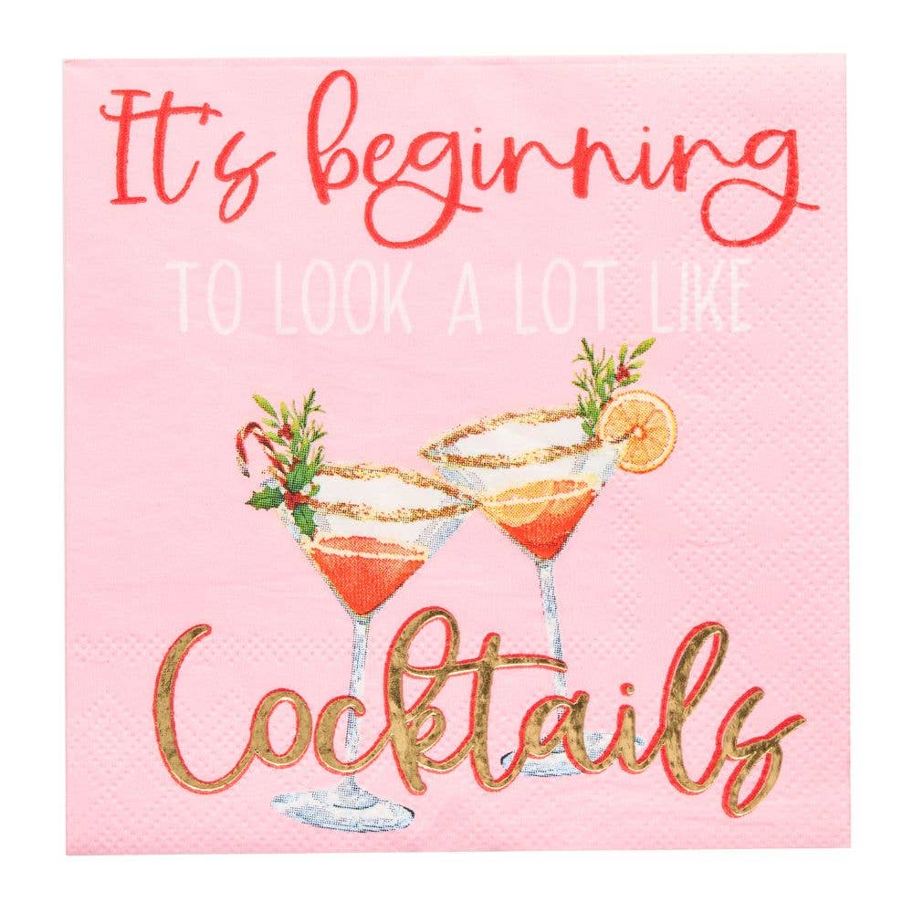 'It's Beginning to Look...' Cocktail Napkins