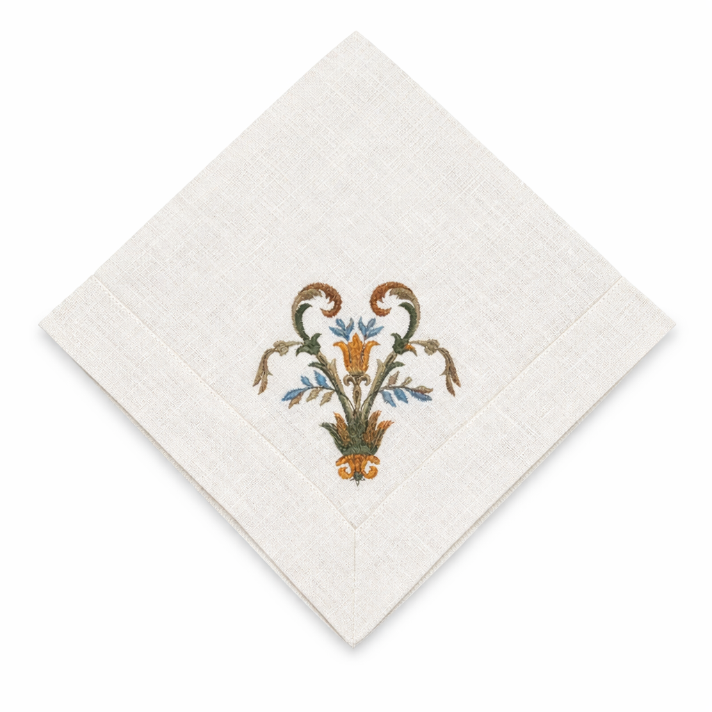Villa Estate Large Linen Napkin