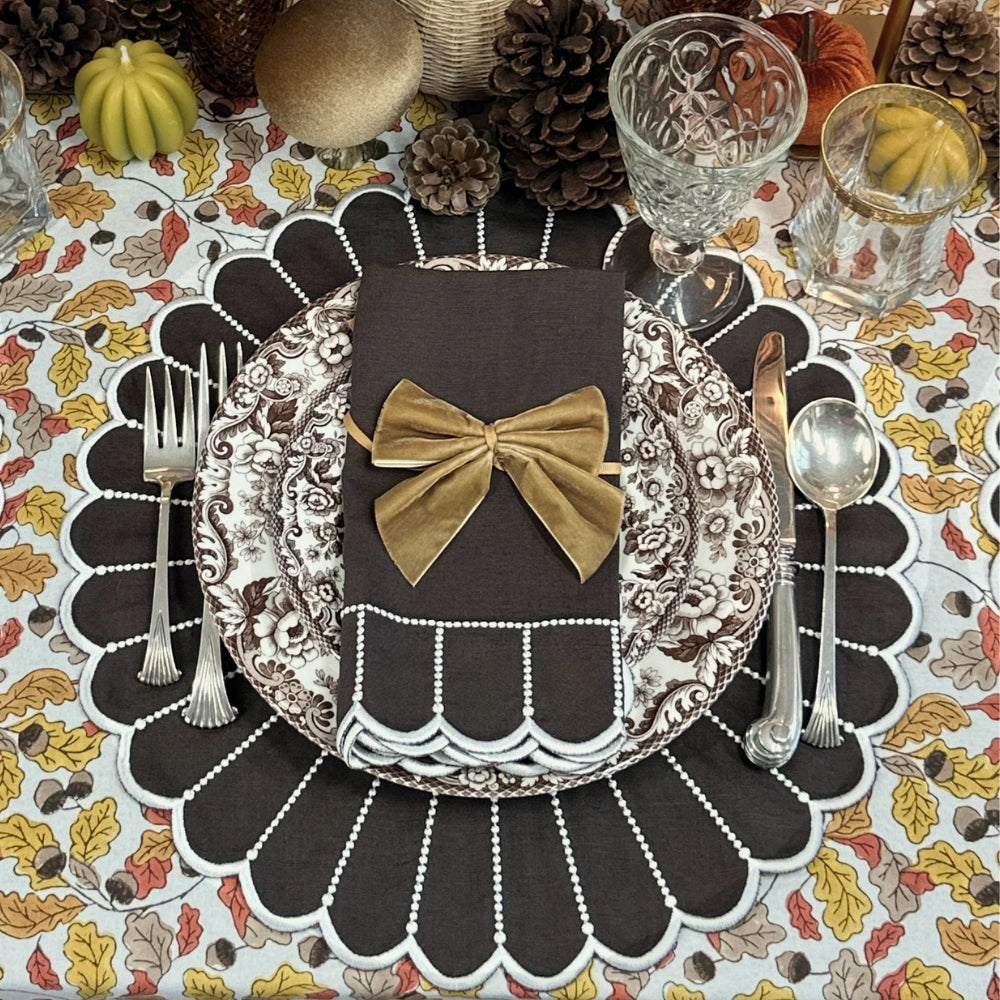 Acorns & Leaves Tablecloth