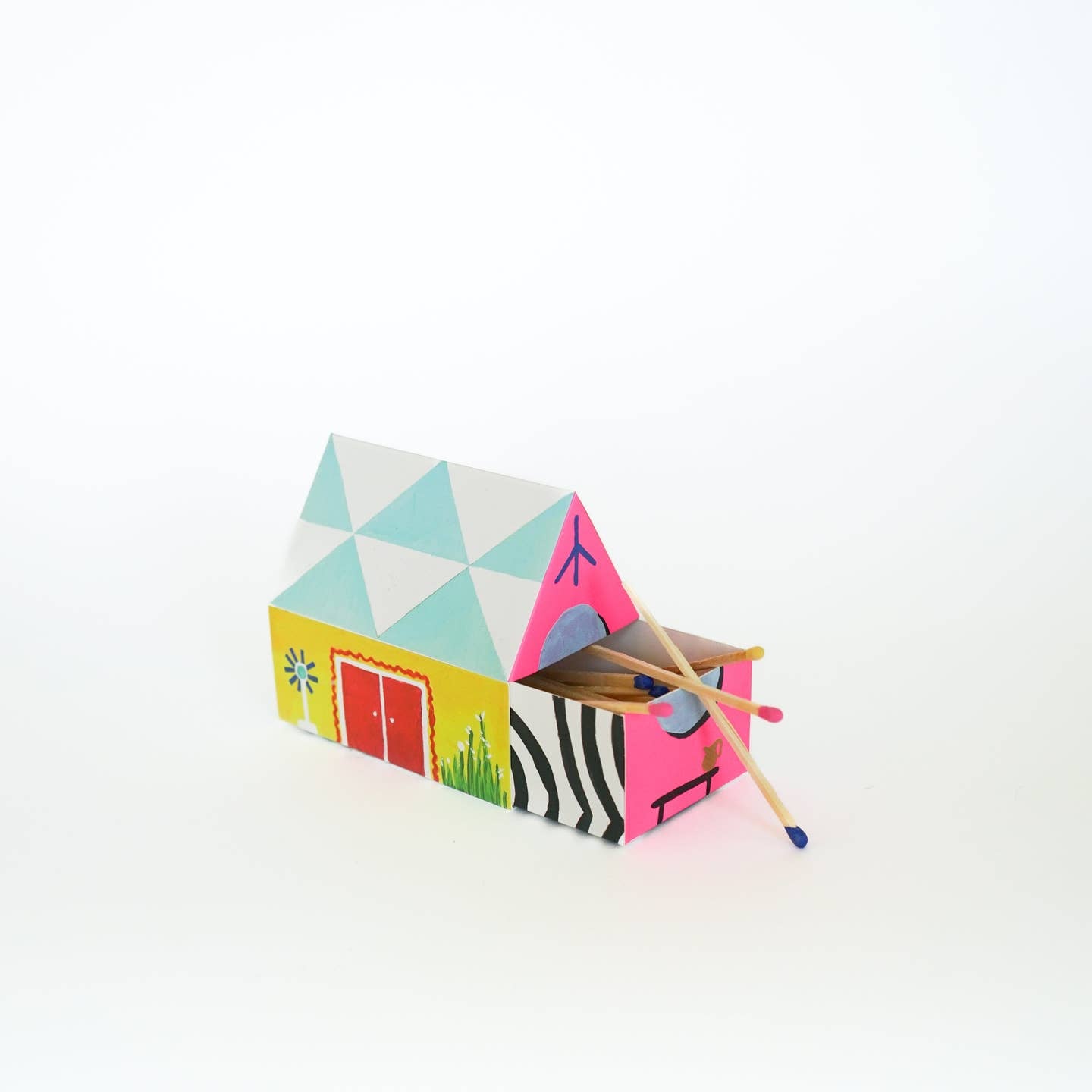 Bold & Bright Little House Matches