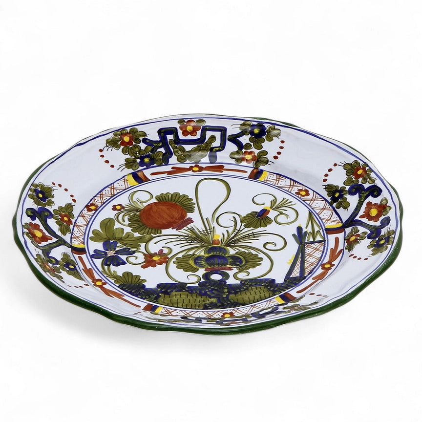 Carnation Scalloped Dinner Plate