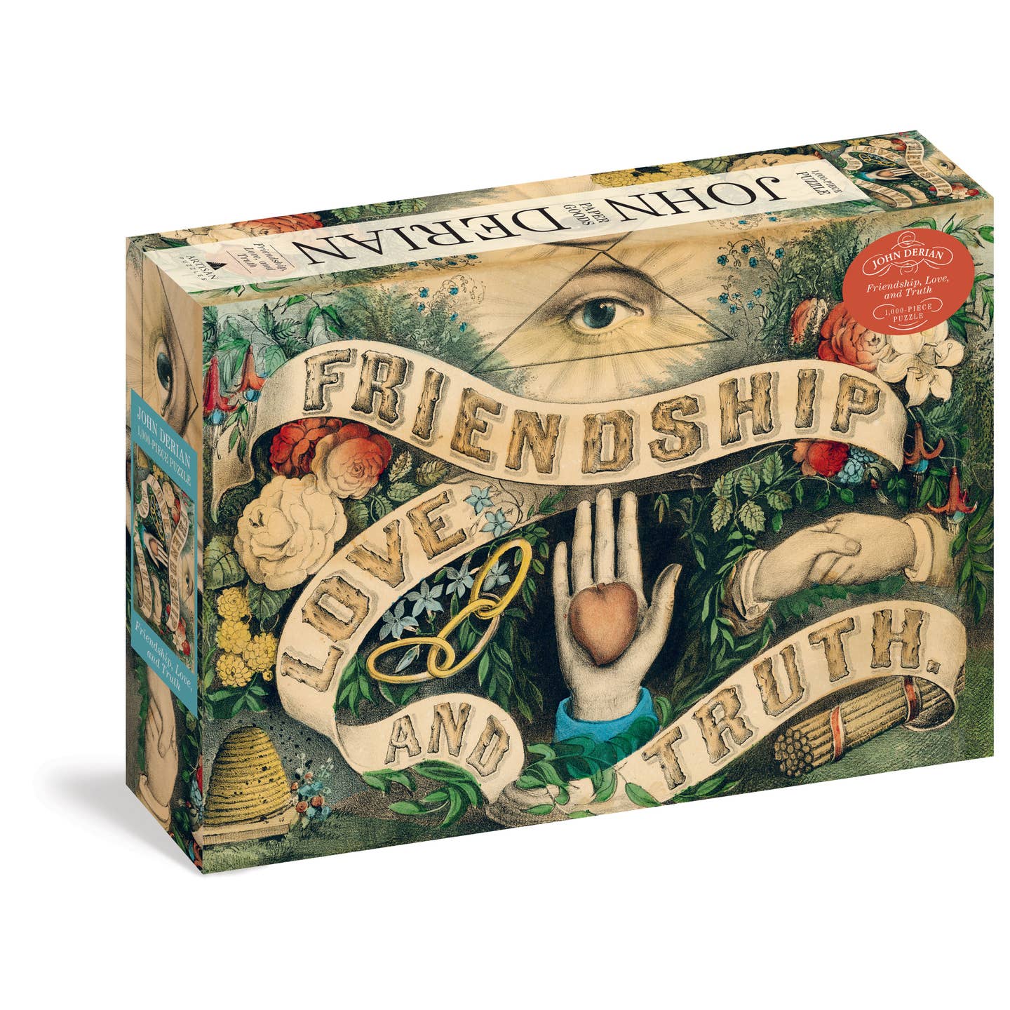 John Derian Friendship, Love, and Truth 1000-Piece Puzzle