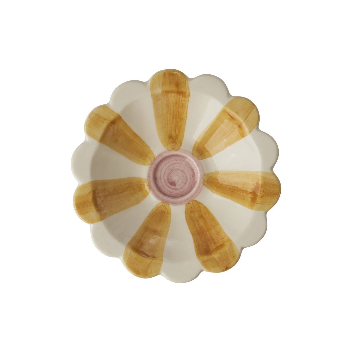 Porto Trinket Bowl, Yellow Stripe