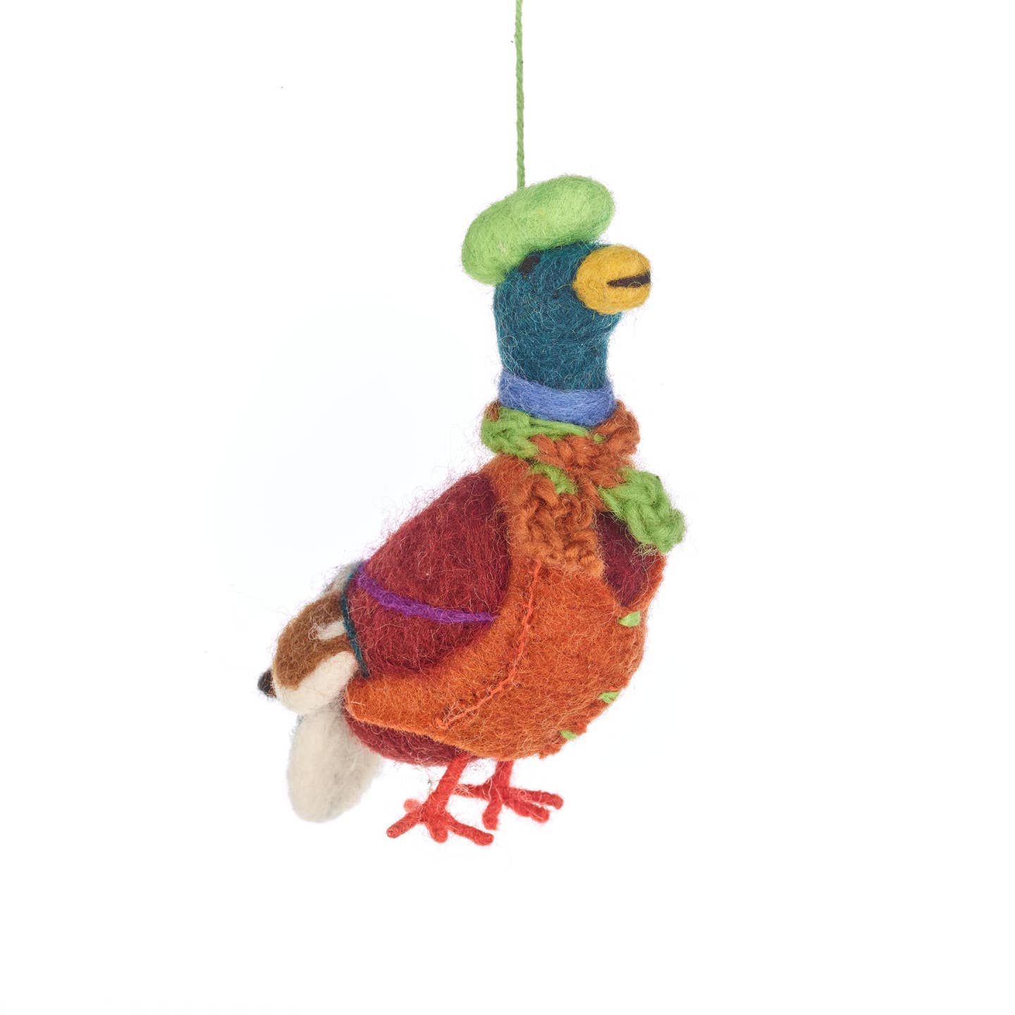 Marcus the Mallard Felt Ornament