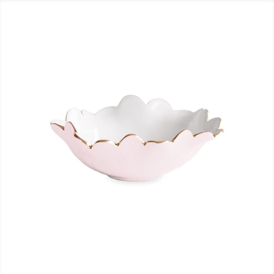 Beatriz Ball Colette Mini Round Bowl, Camellia & White
