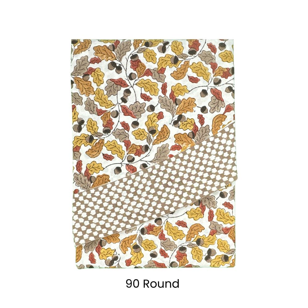 Acorns & Leaves Tablecloth
