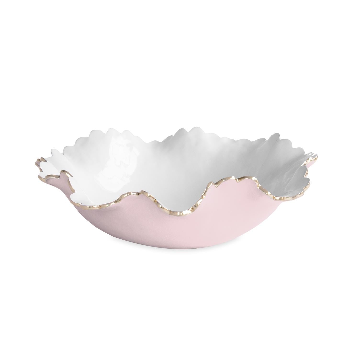 Beatriz Ball Colette Large Bowl, Camellia & White