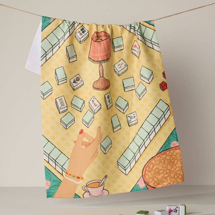 Lucky Hand Tea Towel