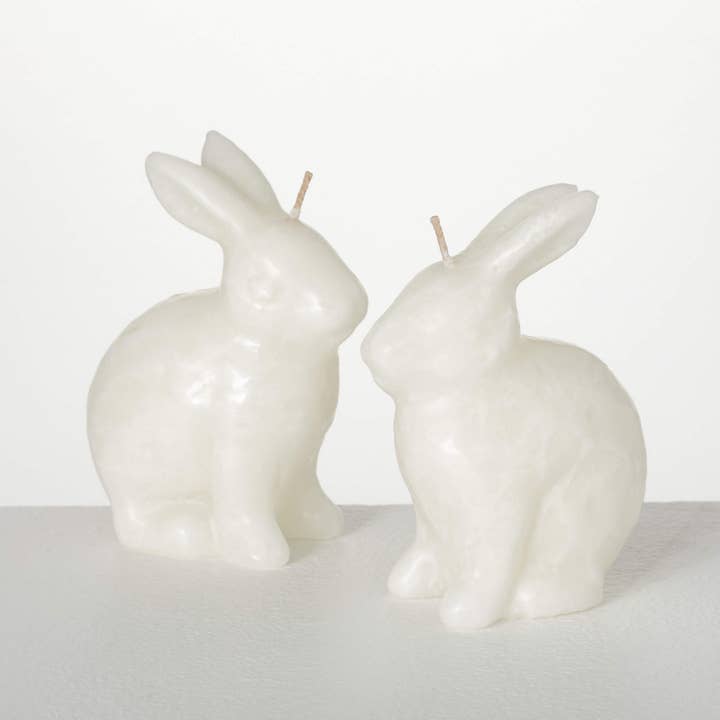 Bunny Candles, Set of 2