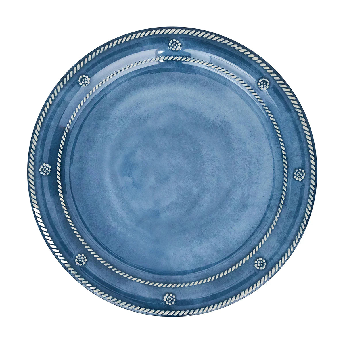 Juliska Berry & Thread Melamine Dinner Plate, Ocean