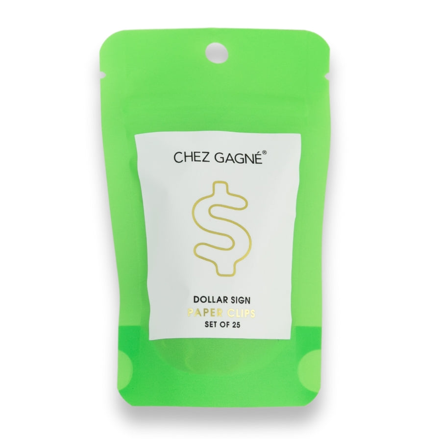 Paper Clips, Dollar Sign Pack of 25