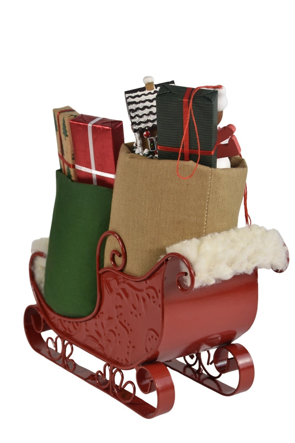Byers Choice Sleigh Filled with Toys