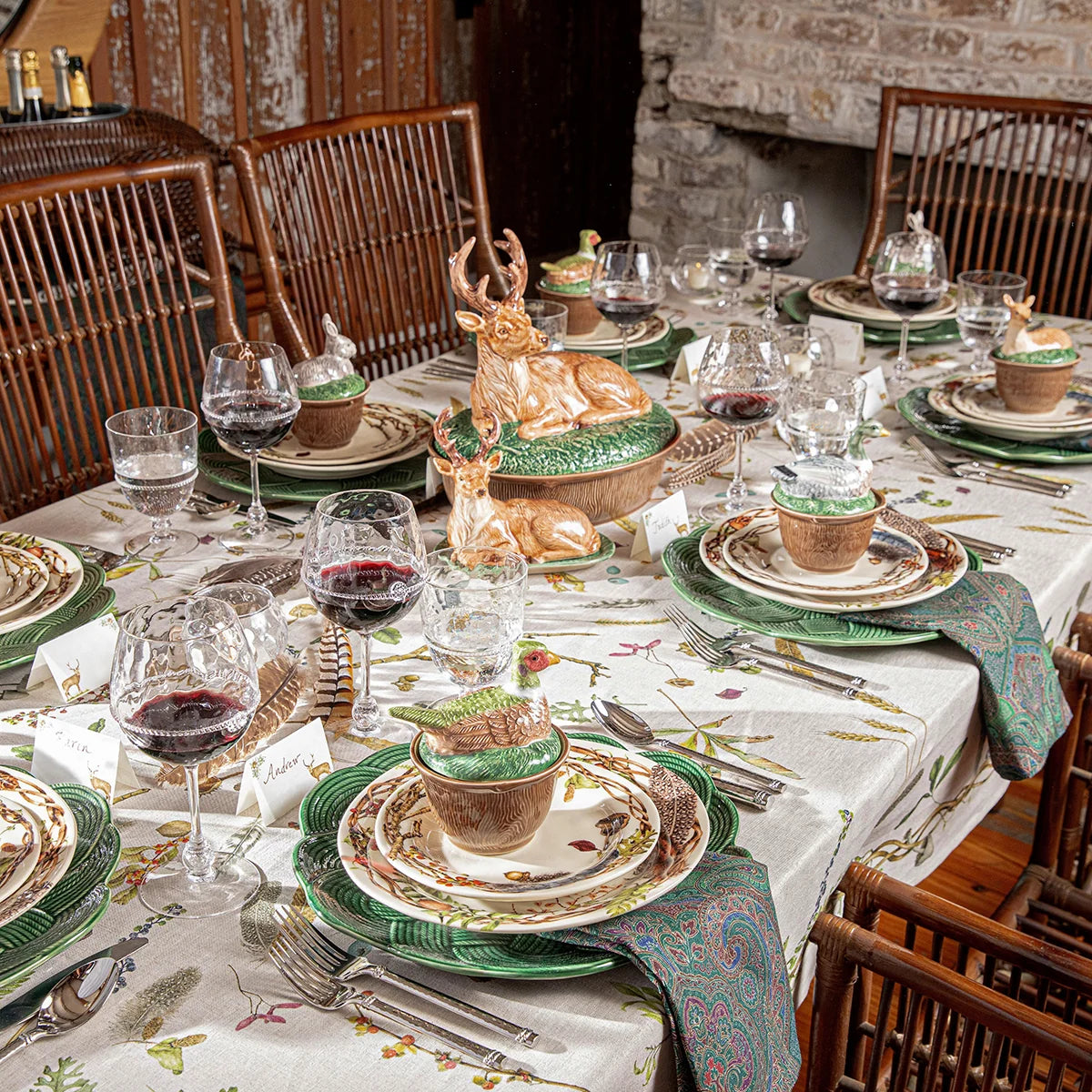 Juliska Forest Walk 60" x 120" Tablecloth