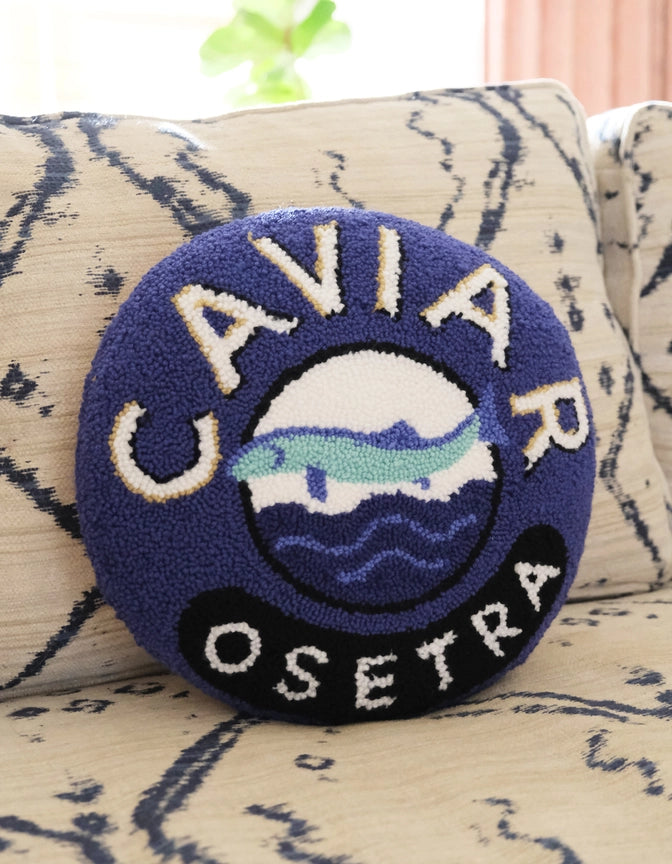 Throw Pillow, Caviar