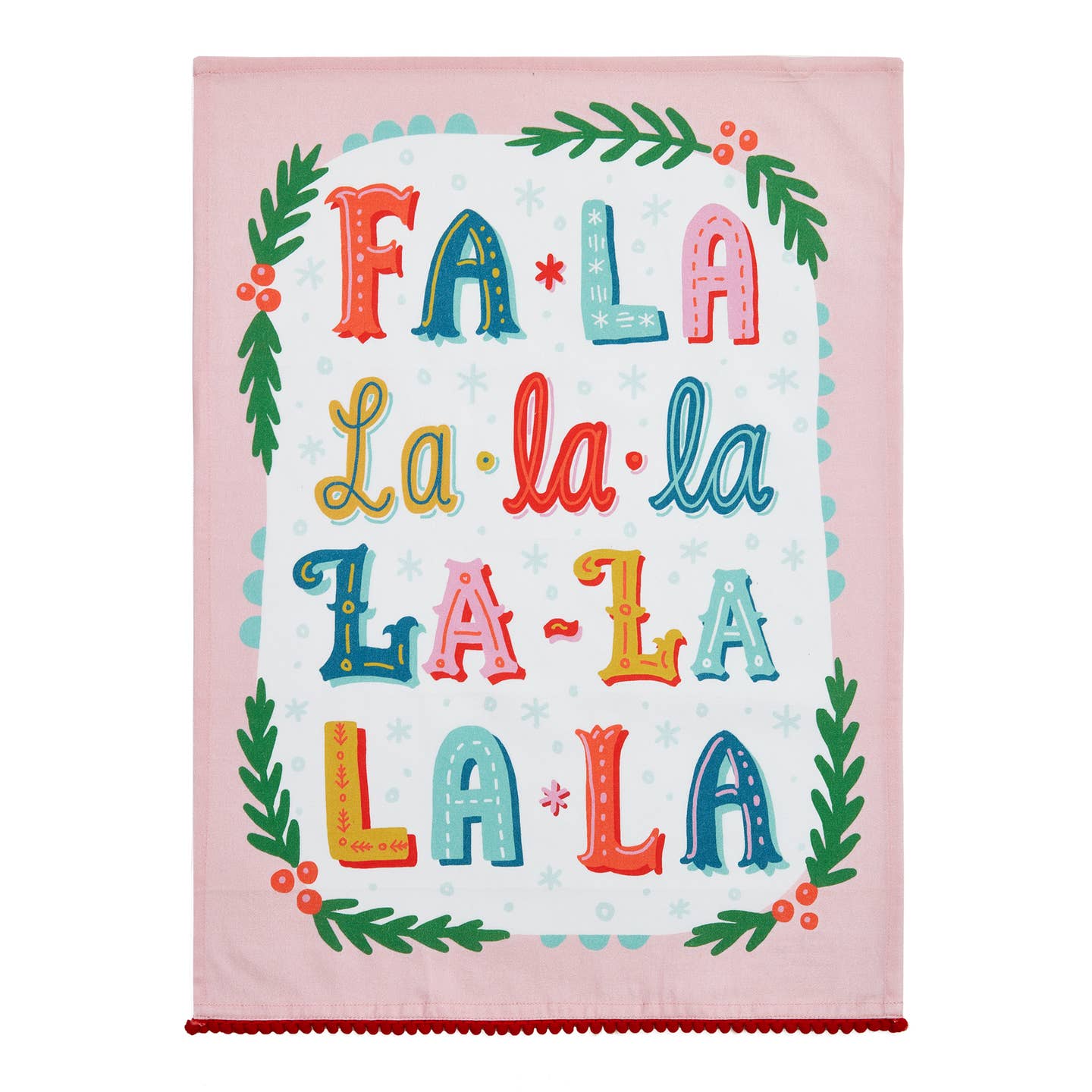 Fa La La Tea Towel