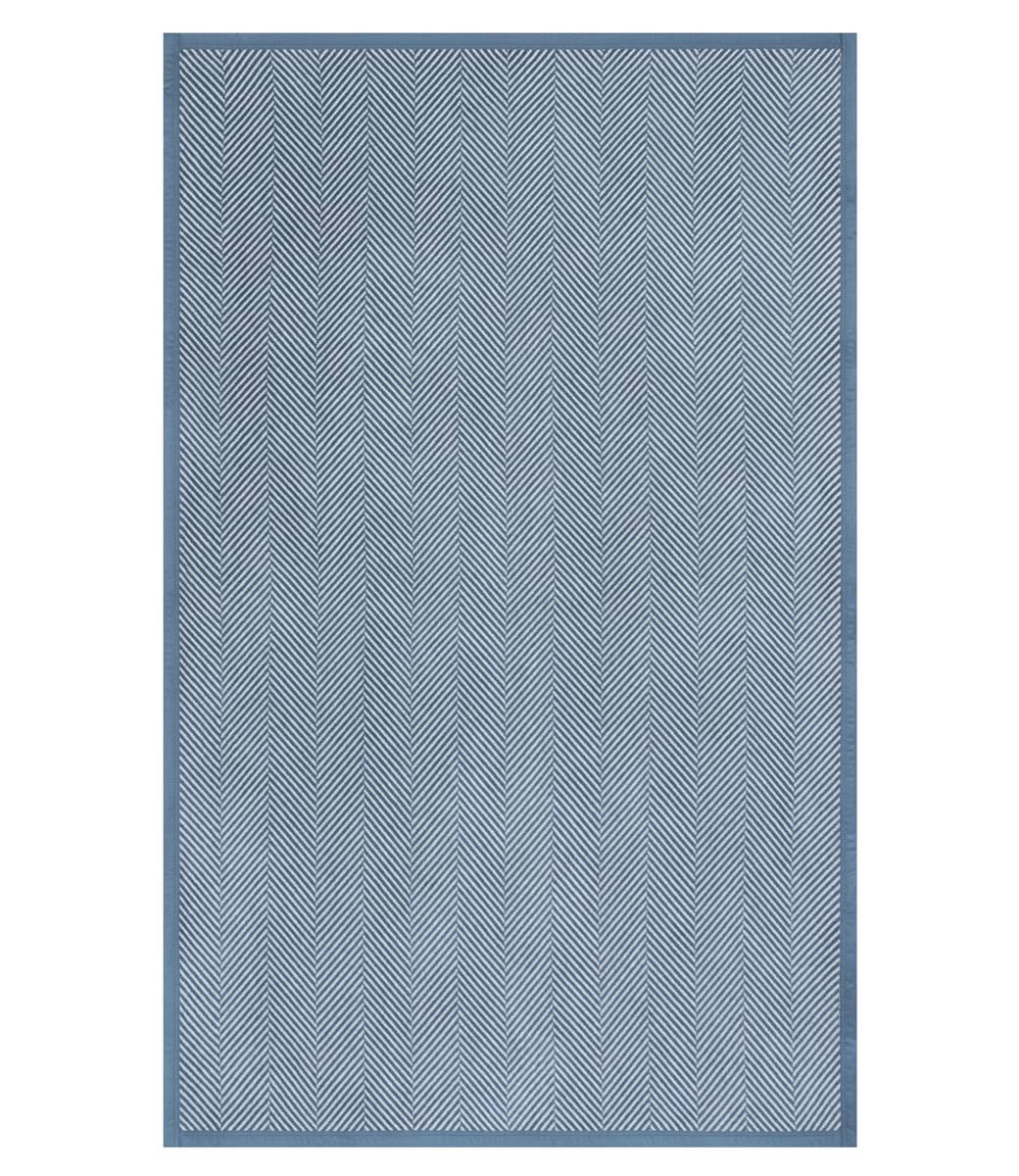 Harborview Herringbone Cornflower Blanket, Original
