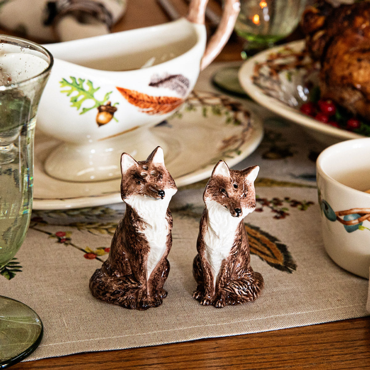 Juliska Fox Salt and Pepper Set