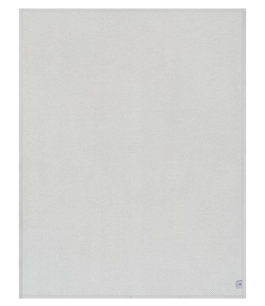 Harborview Herringbone Light Grey Blanket, Original
