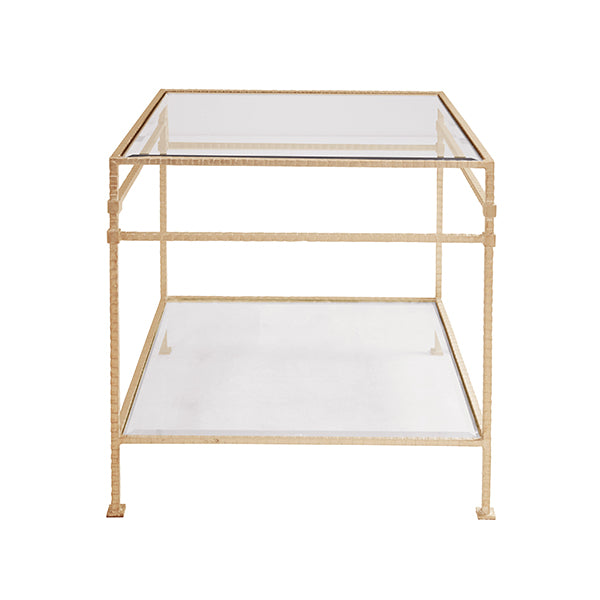 Worlds Away Amos Side Table