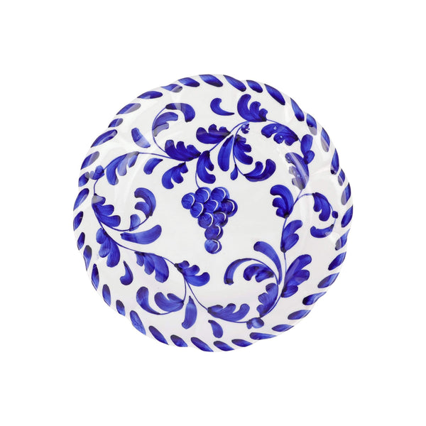 Vietri Arezzo Cobalt Salad Plate