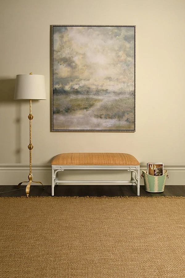 Worlds Away Asha Rattan Bench