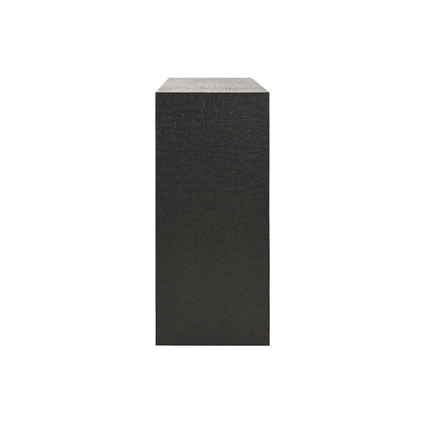 Worlds Away Aspen Two Door Console, Black