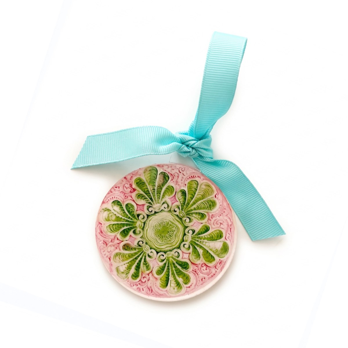 Acrylic Oyster Plate Ornaments, Set of 6