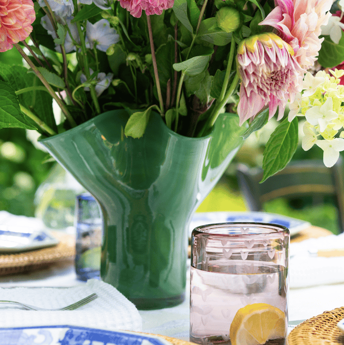 Lettuce Leaf Vase, Agave