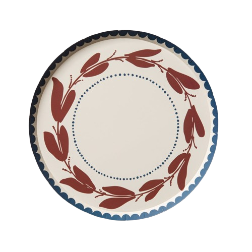 Americano Paper Dinner Plate Set, Multi Print