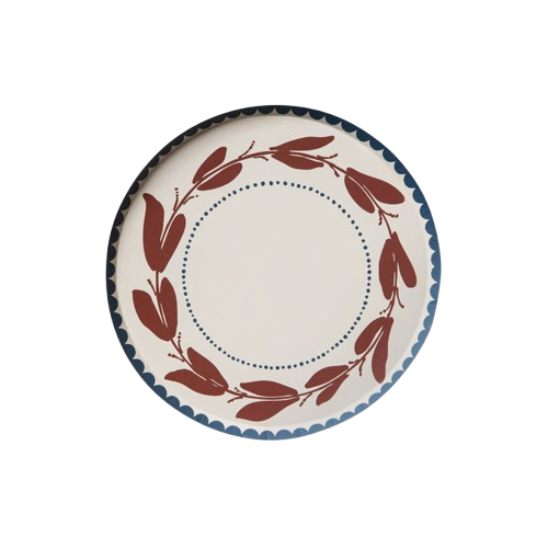 Americano Hors d'Oeuvres Paper Plate Set, Multi Print