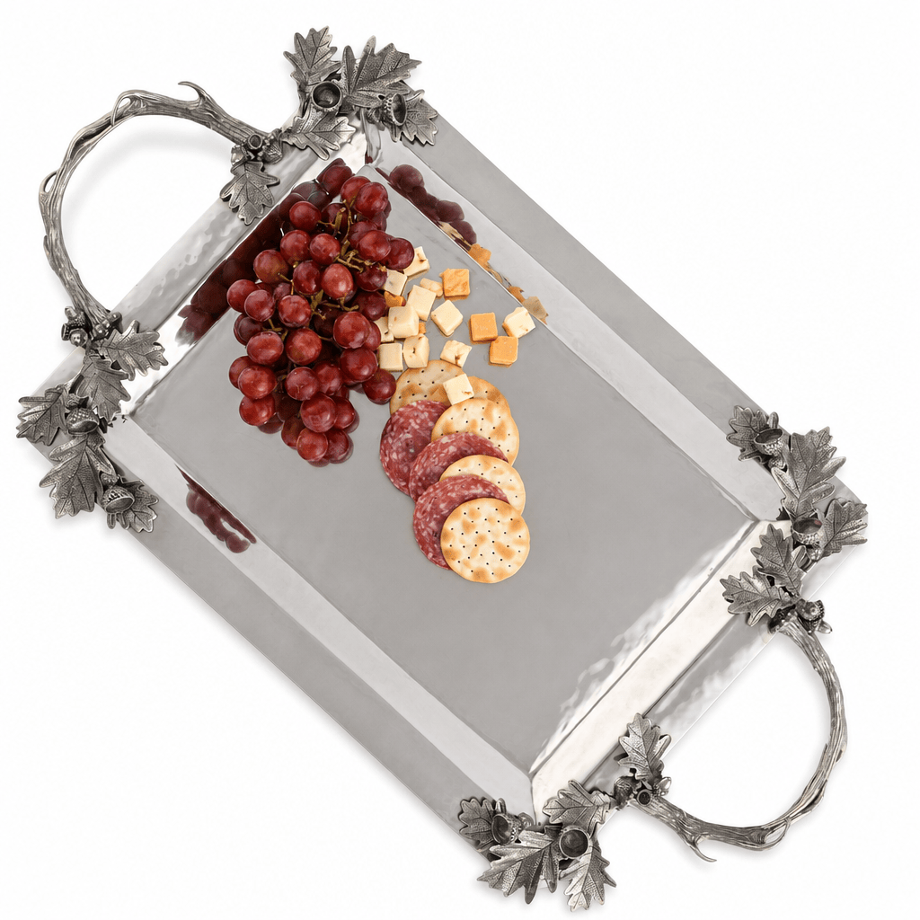 Fallen Antler Stainless Serving Tray