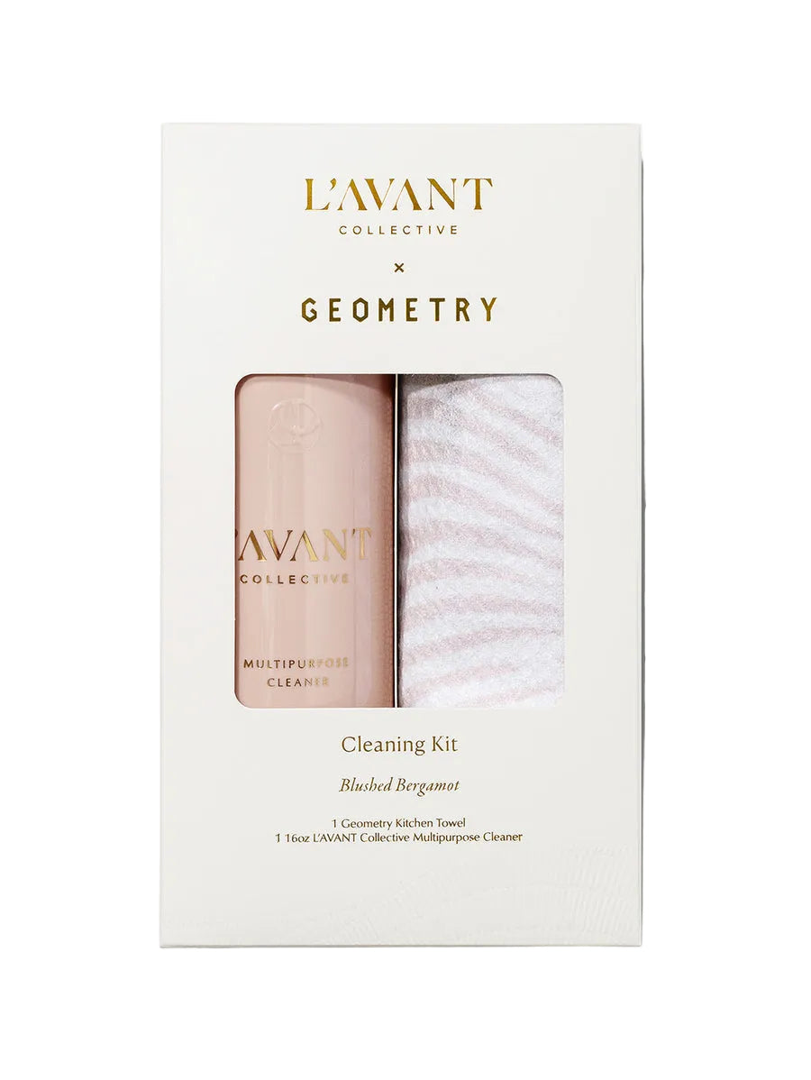L'AVANT x Geometry Cleaning Kit, Blushed Bergamot
